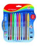 Keyroad Golyóstoll 0, 7 mm 10 db/bliszter vegyes színek (KEYROAD_38368) (KEYROAD_38368)
