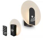 Briloner 3889015 - LED lampă de perete reîncărcabilă cu senzor TARO LED/2, 5W/5V 1800 mAh neagră (BL2173)