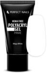 Perfect Nails PolyAcryl Gel Prime - Hema Free Tubusos Polygel - Mega White 30g - Perfect Nails