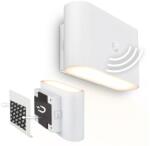 Briloner 3878016 - Aplică de perete LED reîncărcabilă cu senzor CHAT LED/3W/5V 2000 mAh albă (BL2166)