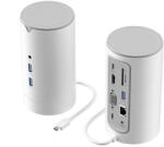 Vention USB-C -> HDMI/VGA/USB 3.1 Gen 1-C/USB 3.0x3/RJ45/SD/TF/TRRS 3.5mm/PD/DC, 0.25M, dokkoló (RR) (TPHWC-EU)