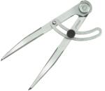 DEDRA-EXIM Dedra MC1050 Fém Szerelői Körző, Szénacél, 150mm, Max. Sugár 170mm, Rögzítő Mechanizmussal (MC1050)