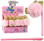 LEAN toll rózsaszín pomponnal, kék tintával, 17 cm, 30 darabos készlet (21752)