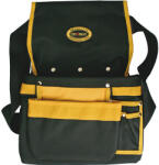 Strend Pro Szerszámtartó övtáska, Strend Pro TB-1004, 38, 5 x 28 cm, fekete-sárga, bőr, övre fűzhető, több rekesszel, két fogantyúval (TC212133)