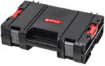 Qbrick System Szerszámosdoboz, Qbrick Patrol System Pro Toolcase, 45 × 32, 2 × 12, 6 cm, fekete, 11 l, moduláris, dupla védőhab, por- és vízálló tömítés, szerszámokhoz (TC239868)