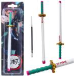 LEAN Katana fém toll, LEAN, 19, 5 cm, fekete tintával, utántöltő készlettel (26967)