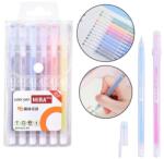 LEAN 12 darabos zselés toll készlet, LEAN, többszínű, 15, 5x12, 5x1cm (21008)