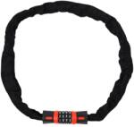 LEAN kerékpárzár, 60cm, 5 számjegyű kód, acél, időjárásálló