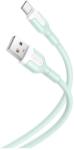 XO NB212 kábel USB / USB-C 1M 2.1A zöld (129733)