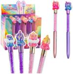 LEAN Unikornis figurás gél toll, vegyes fekete és színes tinta (21780)