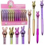 LEAN Nyúl toll, LEAN, gyémántokkal, kék tintával 0, 7 mm, 17 cm, 48 darabos készlet (21565)