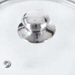 Orion Serpenyőfedél, Orion, Üveg, Átlátszó, 28 cm (122582)