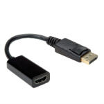 Valueline 12.99. 3138 video átalakító kábel 0, 15 M DisplayPort HDMI A-típus (Standard) Fekete (12.99.3138)