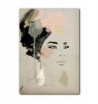  Falra akasztható poszter, női alak, dekoráció szobába (A4)