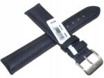 Chermond Fekete Bőr Óraszíj 20 mm Chermond (A215.20 Black)