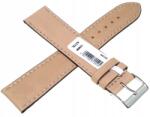Chermond Bézs Bőr Óraszíj 22 mm XL Chermond (miękki pasek do zegarka 22 mm XL)