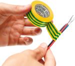 HANDY Szigetelőszalag - 19 mm 20 m - zöld / sárga, 11097X