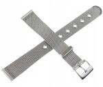  Eredeti Acél Ezüst Mesh Karkötő Lorus RRS51RX9 14 mm Karórához (RE998X)