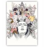  Boho poszter, fali dekoráció, modern poszter, dekoráció a nappaliba (A2)