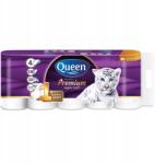 Queen Prémium Queen toalettpapír, 4 rétegű, pamut, 10 tekercs (4000735342846)