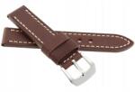 JVD Barna Bőr Óraszíj 22 mm Jvd R41202 (R41202-22)