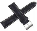 Nautica Fekete Bőr Óraszíj Nautica A29504 22 mm Krokodil (PA29504)
