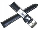 Chermond Bőr Fekete Óraszíj 18 mm Chermond (A216.18 Black)
