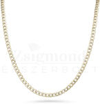  14 karátos arany férfi Panzer nyaklánc - 55 cm / 4 mm (AU14238) AU14238