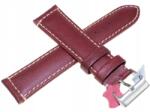 Diloy Bordó Bőr Óraszíj 22 mm Diloy P354 (P354.22.4)