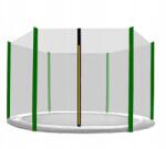 AGA Védőháló 250 cm 6 rúdhoz Fekete háló Sötétzöld (MR1508OUT-6DG)