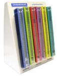 Standardgraph Vonalzó 30 cm műanyag törhetetlen átlátszó színes szél, szinek vegyesen