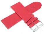 JVD Piros Bőr Óraszíj 30 mm Jvd R1820 (pasek skórzany czerwony 30 mm)