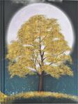 Peter Pauper Press Jegyzetfüzet B/5 vonalas Peter Pauper 160 lapos keményfedeles arany lapszél Gilded Tree mit GS