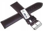 Chermond Bőr Barna Óraszíj 24 mm XL Chermon (A224.24 D.Brown)
