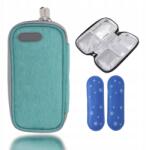 Inzulinhűtő Táska Thermo Tok 2 Db Utazóbetét Cukorbetegek Számára (4324414151)