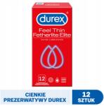 Durex Fetherlite Elite óvszerek 12 db (Prezerwatywy cienkie ekstra nawilżone 48szt.)