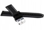 JVD Kétszínű Fekete Szürke Szilikon Óraszíj 20 mm R219 (8592818121708)