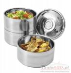 Orion Ebédlőtál thermo acél 3 szintes 3x1, 1 l (120958)