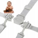  Vállpánt Babakocsi Etetőszékhez Hinta Öv 5 Pontos Szürke (2011210019711)