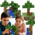 Lewer Mágneses Építőkockák 100 db-os kocka ajándék gyerekeknek (KLO-100-3)