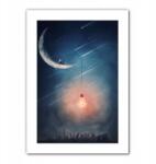  Poszter tinédzsereknek, hold poszter, lakásdekoráció, ajándék - allegro - 5 010 Ft