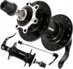 Novatec Első kerékagy Novatec NT-D041 32H Thru tengely 9mm (NT-D041SB Piasta rowerowa przednia THRU)