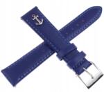  Kék Varrott Bőr Óraszíj Nautica NAD16530MB 18 mm (PNAD16530MB)