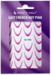 Perfect Nails Körömmatrica - Easy French Hot Pink - Perfect Nails (PEN-PNDM119)