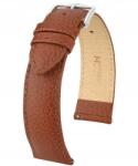 Hirsch Kansas Bőr Óraszíj Hirsch 16 mm (pasek skórzany brązowy 16 mm)