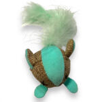 Mpets fluoreszkáló egér macskajáték 17x7x4cm zöld (M20600699C)