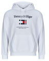 Tommy Hilfiger Pulóverek TOMMY EMBRO FLAG HOODIE Fehér EU M