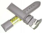 Diloy Szürke Bőr Óraszíj 20 mm Diloy 302.20 (302.20.7)