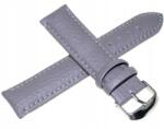Diloy Szürke Bőr Óraszíj 20 mm Diloy P205 (P205.20.7)