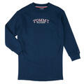 Tommy Hilfiger Rövid ruhák TOMMY PUFF FLOWER HWK DRESS LS Tengerész 10 éves